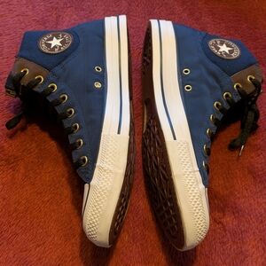 Converse Chuck Taylor unisex Allstars, zip, navy sneaker m11.5 wo13.5